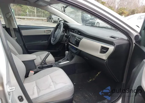 2015 Toyota Corolla Le from USA, damaged, VIN 2T1BURHE8FC239506